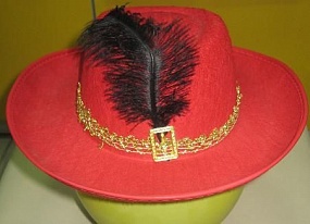 Шляпа с пером С-1656