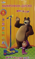 Микрофон- диско "Маша и Медведь" 